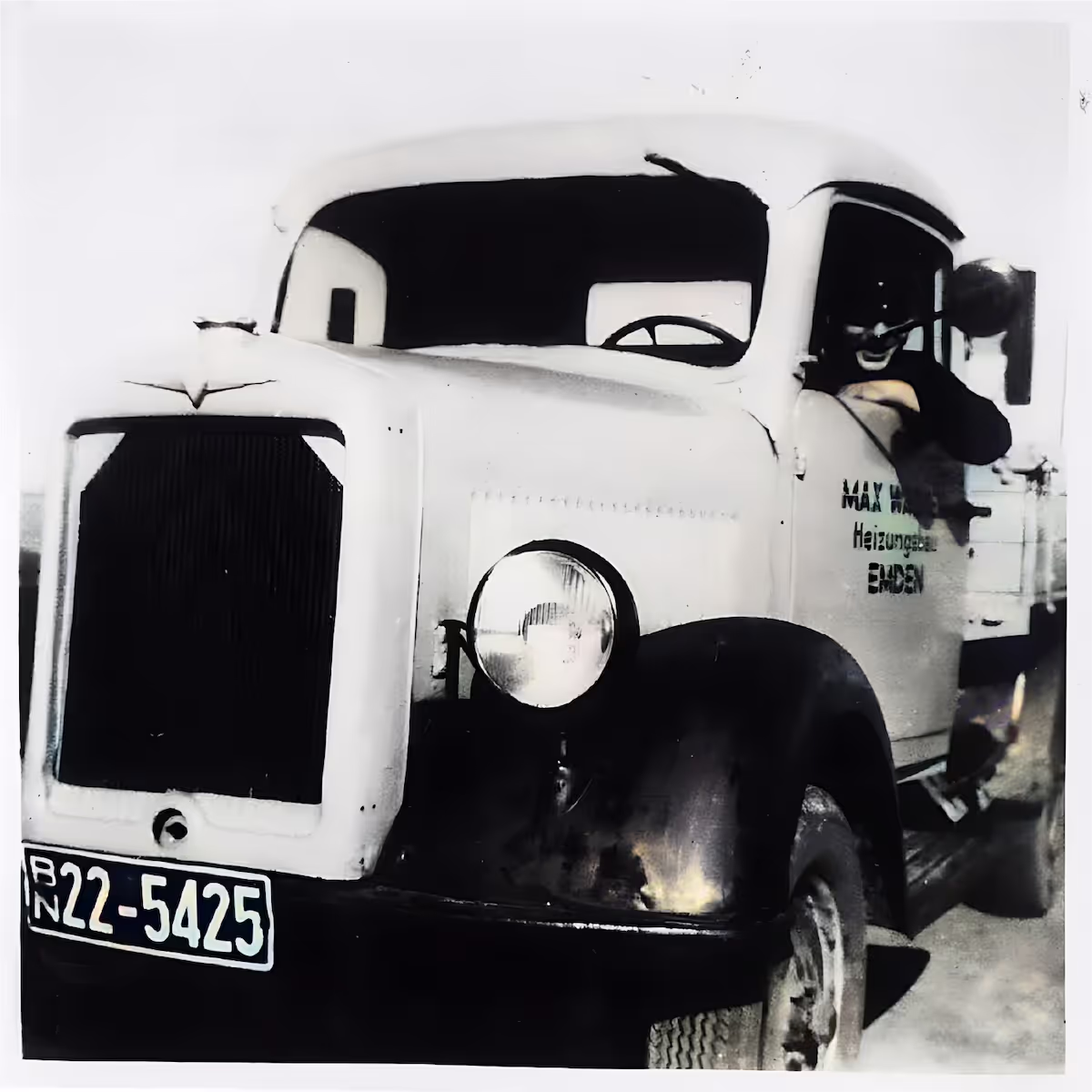 Historischer Firmenwagen von Max Wagner & Sohn