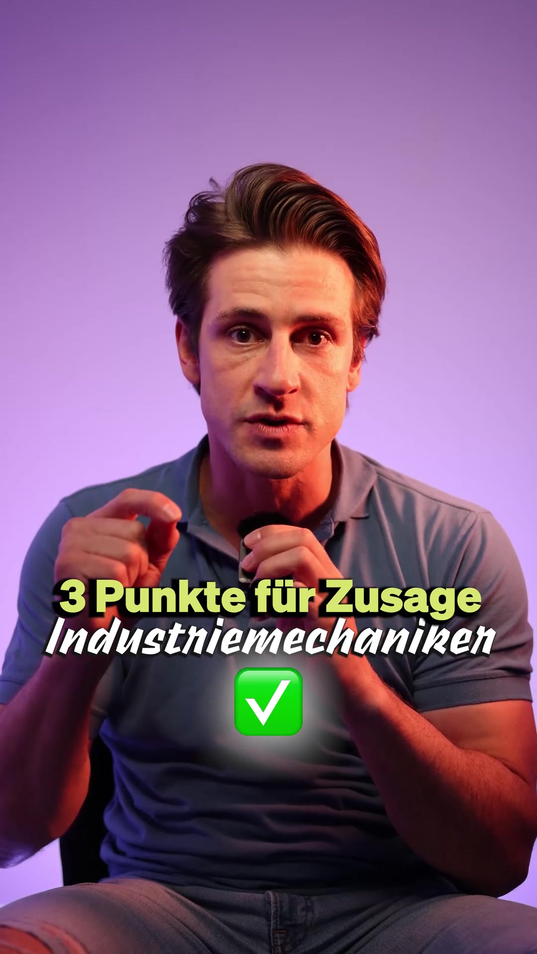 Mr.Bewerbung: Drei Dinge, die in die Bewerbung als Industriemechaniker gehören