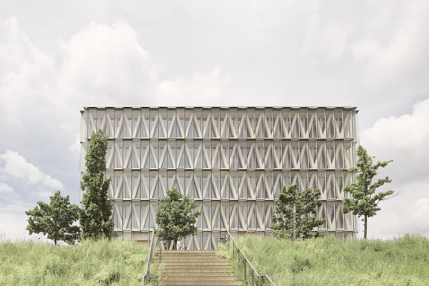 Gebäude der WinTower GmbH im Zukunftspark in Heilbronn