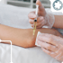 Regenerative medicine injection therapy administered to patient’s arm