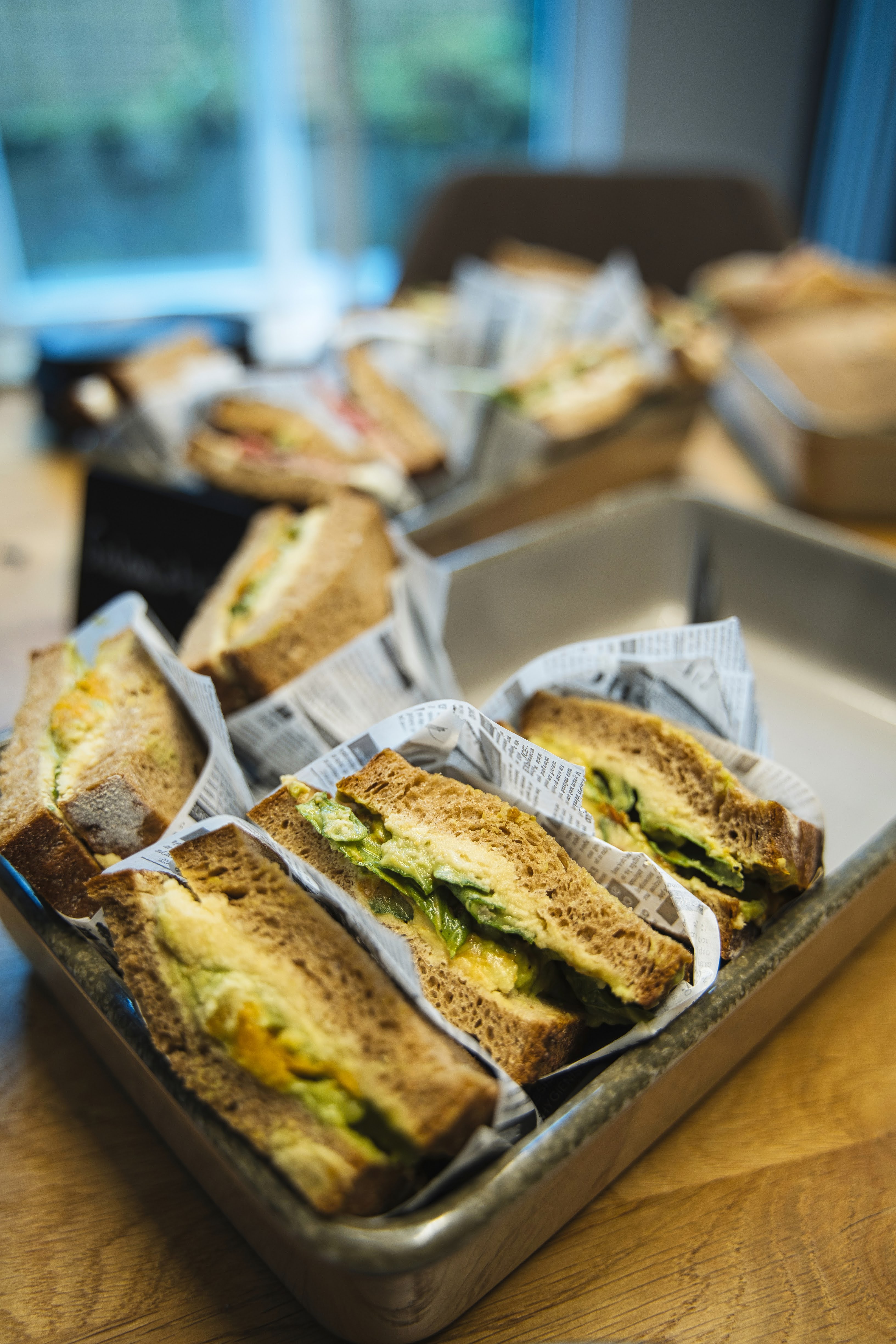 Essen beim Storytelling-Workshop