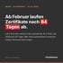 Textkachel von iTechGenius: Ab Februar laufen Zertifikate nach 64 Tagen ab.