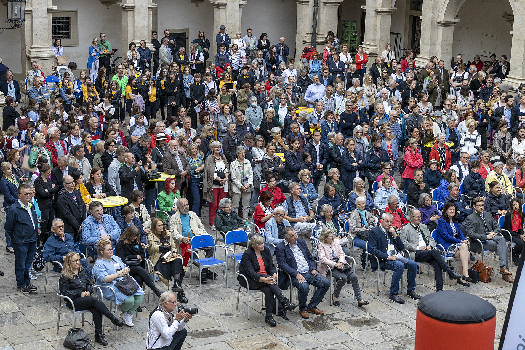 Chamber Choir of the Ljubljana Conservatory and the Chamber Choir of the Johann Joseph Fux Konservatorium at the Long Night of Choirs, Voices of Spirit 2022, Graz