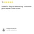 Google-Bewertung mit 5 Sternen: „Danke für die gute Behandlung. Ich komme gerne wieder. Liebe Grüße!“ von Stefan Voskuhl.
