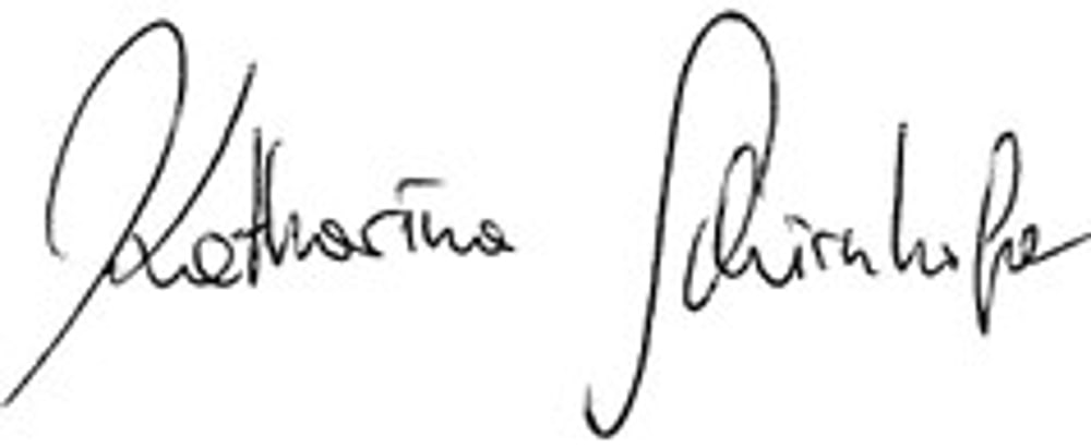 Signatur Katharina Schirnhofer Webdesign & Branding