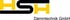 Schwarzes und gelbes HSH Logo mit Text "Dämmtechnik GmbH" darunter.