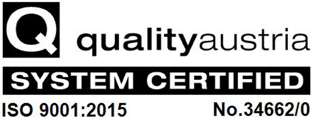 ISO 9001:2015 Zertifikat