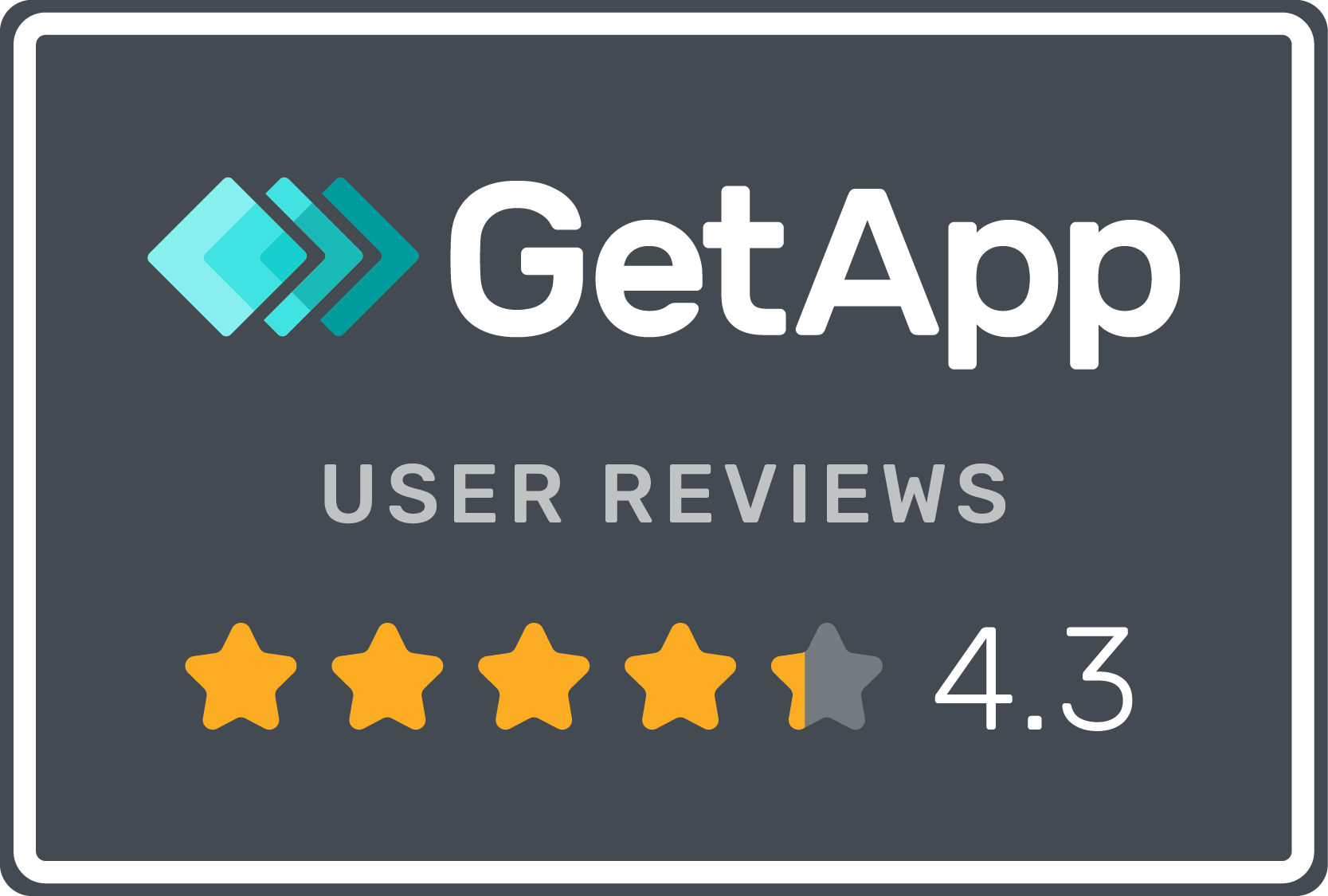 GetApp Bewertung – zur Bewertungsseite