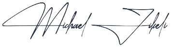 Unterschrift von Michael Zikeli