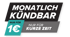 Monatlich kündbar, nur für 1 € statt 29,99 € mtl., nur für die ersten 50 Anmeldungen