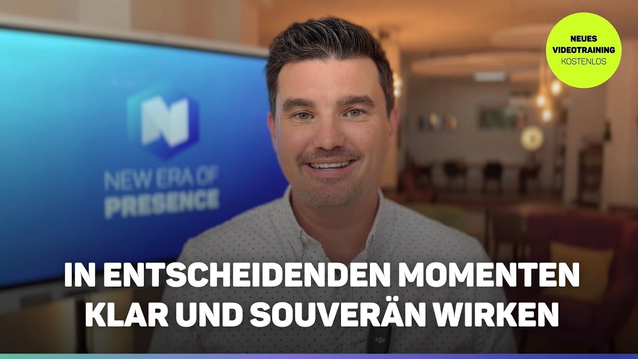 Tim Christopher Gasse im Signature-Videotraining