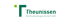 Logo der Anwaltskanzlei Theunissen Rechtsanwaltsgesellschaft mbH, grüner Buchstabe T mit kleinem Quadrat.