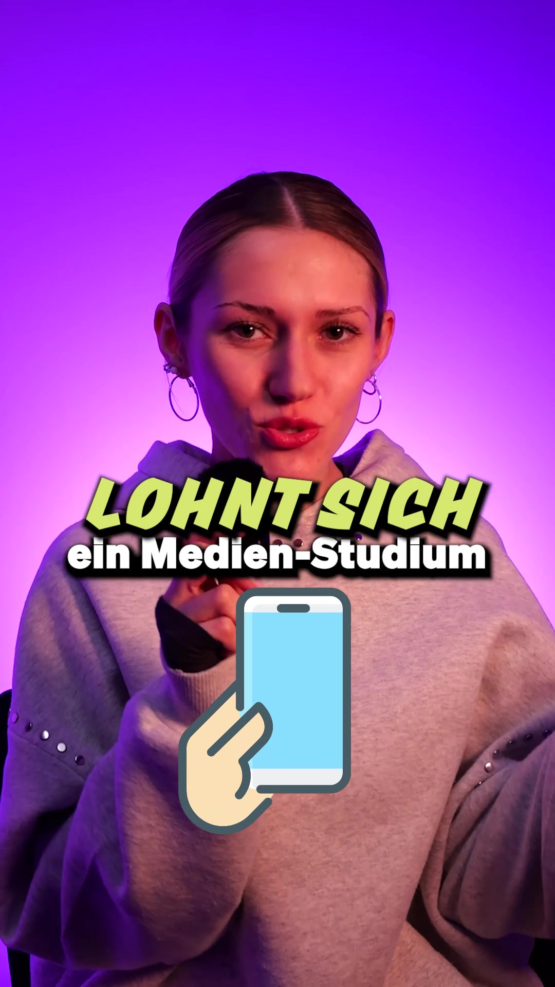 Standbild aus dem Video über Vorurteile zum Medienstudium an der HdM Stuttgart