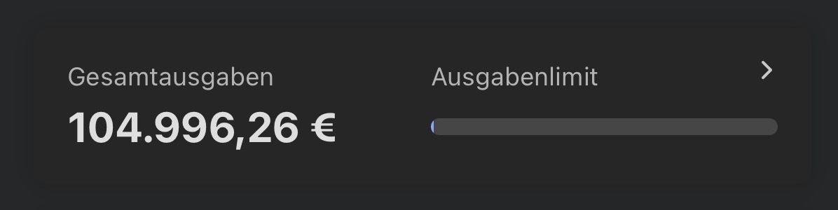 Gesamtausgaben Meta-Ads