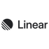 Black circle logo with three white horizontal lines and the word "Linear" in black text.
