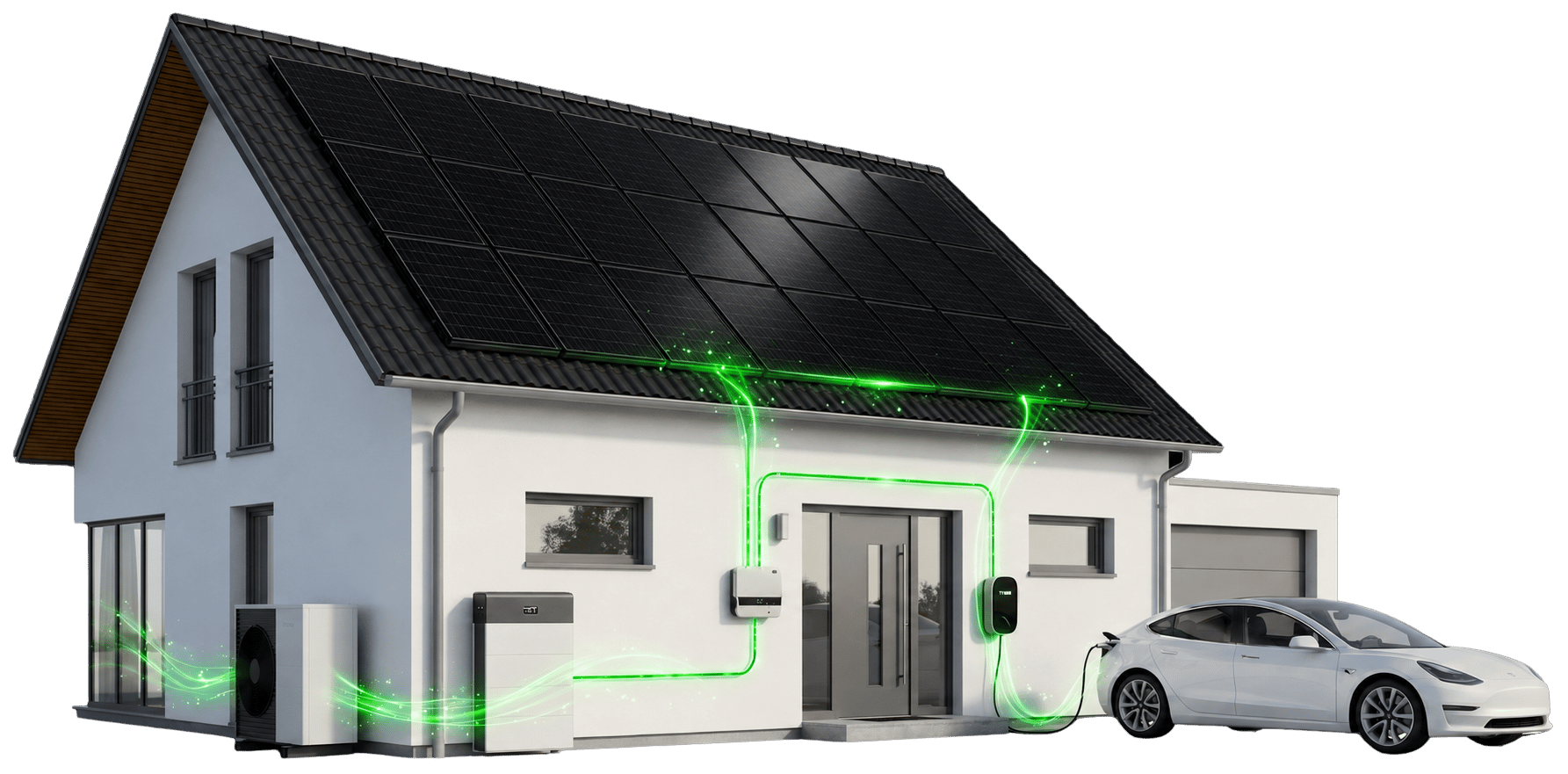Das Phase3 All-Inclusive Paket: Photovoltaik-Komplettanlage + Komplettsystem