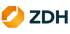 Orangefarbenes Logo mit einem stilisierten „Z“ und dem Text „ZDH“.
