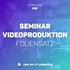 Kostenlose Vorlagen für souveräne Kommunikation für Videos im Business Kontext - Seminar Videoproduktion Foliensatz