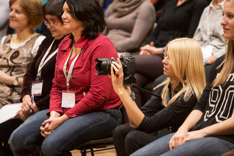 Shimmy Jiyane and Martin Seiler leading the gospel workshop Holy in Ice, Voices of Spirit 2014, Graz