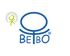 BeBo Logo mit blauem Symbol und Schriftzug neben dem Siegel Deutscher Standard Prävention.
