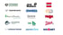 Logos von Thyssen Schachtbau, Jack Wolfskin, KRIWAN, beyerdynamic, SWEG, I-SEC, INFECTOPHARM, lavera, HABA, RhönENERGIE, biosyn, Ditsch, Lufthansa Technik, planethome und NIEMET.