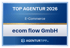 Agenturtipp Prämierung von ecom flow GmbH