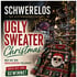 Ugly Sweater Christmas Gewinnspiel im Achterbahnrestaurant Schwerelos mit buntem Weihnachtspullover und Schienen-Deko.