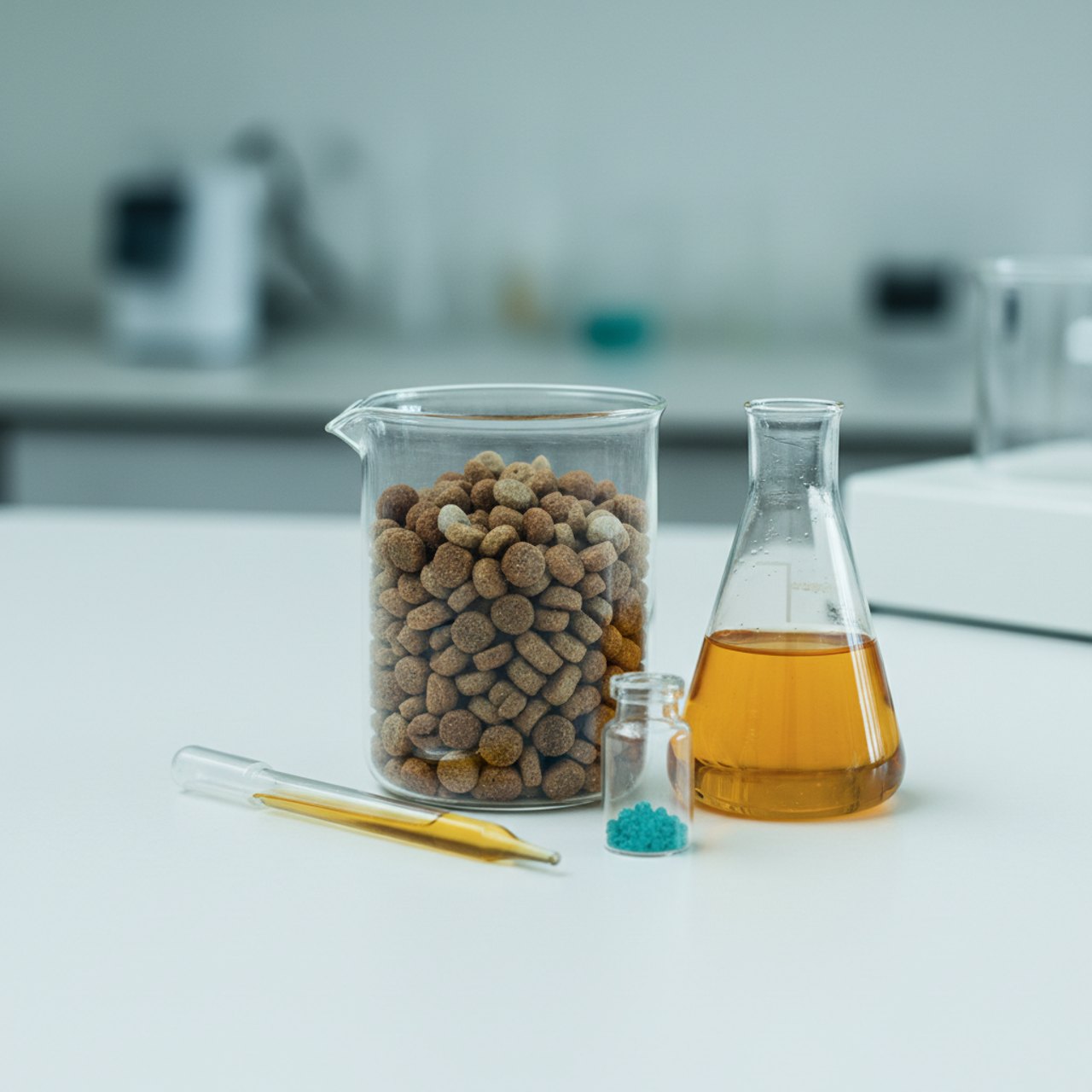 Kibble digestion bench