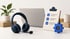 Illustration zu ERP-Betreuung mit Headset, Prüfliste und Zahnrad