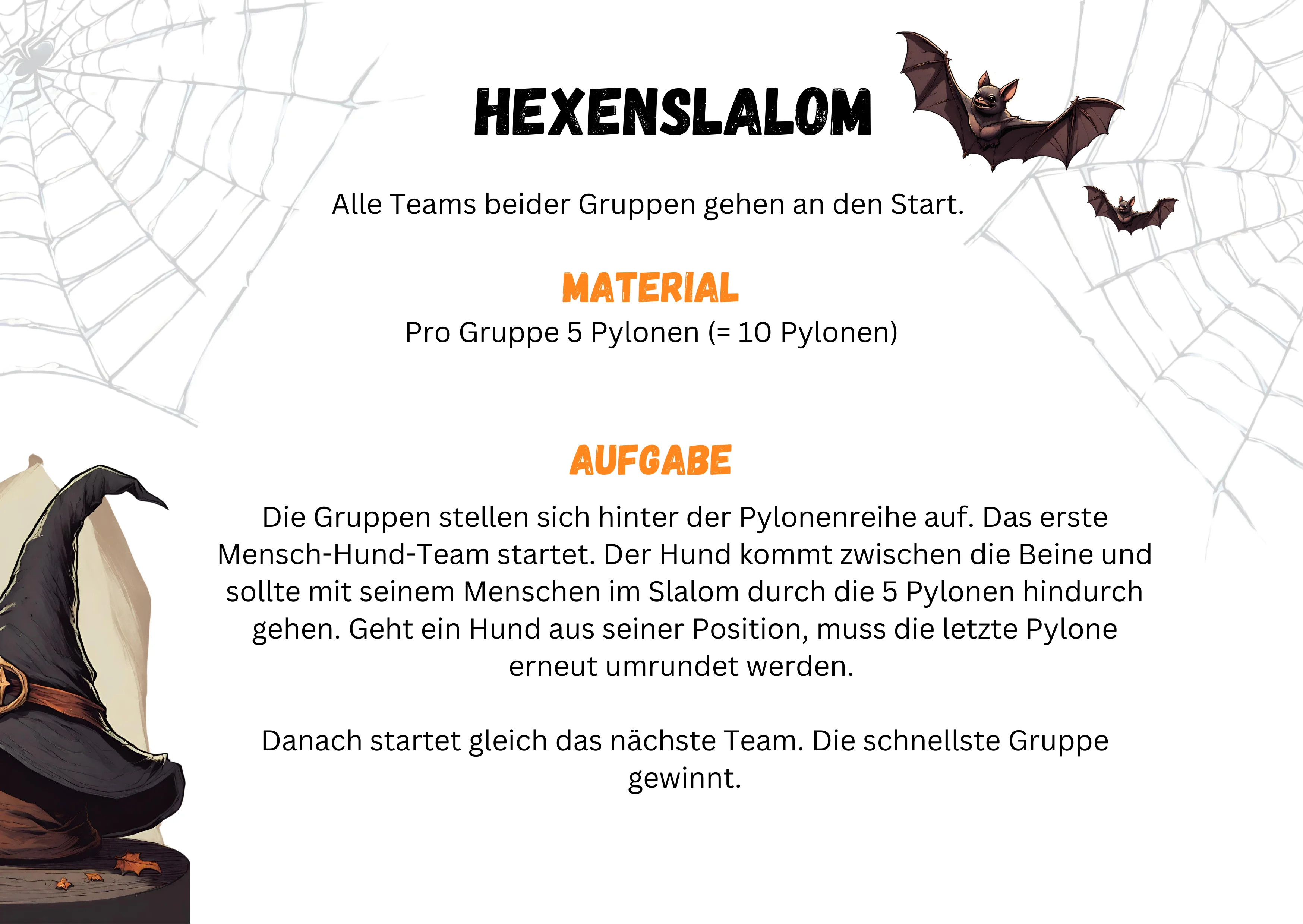 Aufgabenkarte Halloween-Krimi-Tour, Ausschnitt