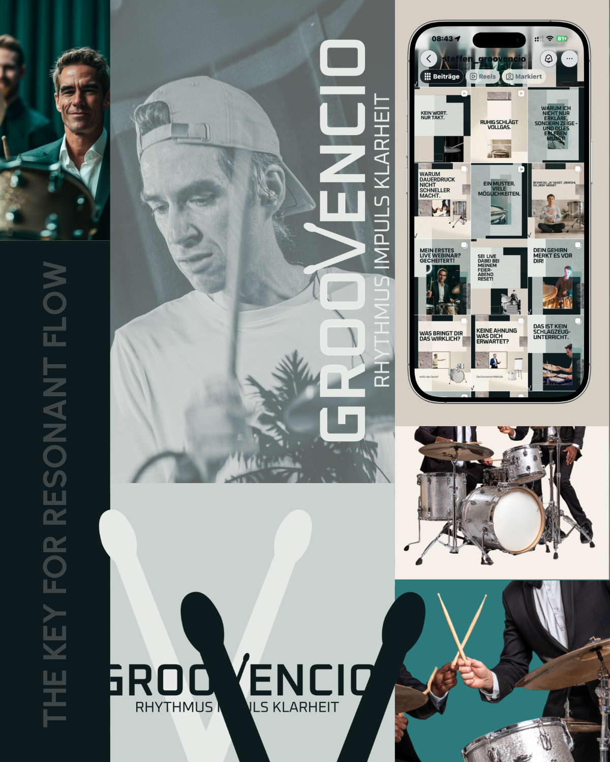 Mockup der Marke Groovencio von Steffen Appel