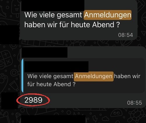 Team-Chat: 2.989 Anmeldungen
