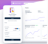 Beispiel einer Payment-Integration mit Apple Pay und Kreditkartenzahlung sowie Dashboard-Übersicht zu Umsätzen und Kundenstatistiken im Onlineshop.