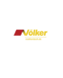 Logo von "Völker" in Gelb mit rotem Band, darunter "voelkerdach.de" auf dunkelgrünem Hintergrund.