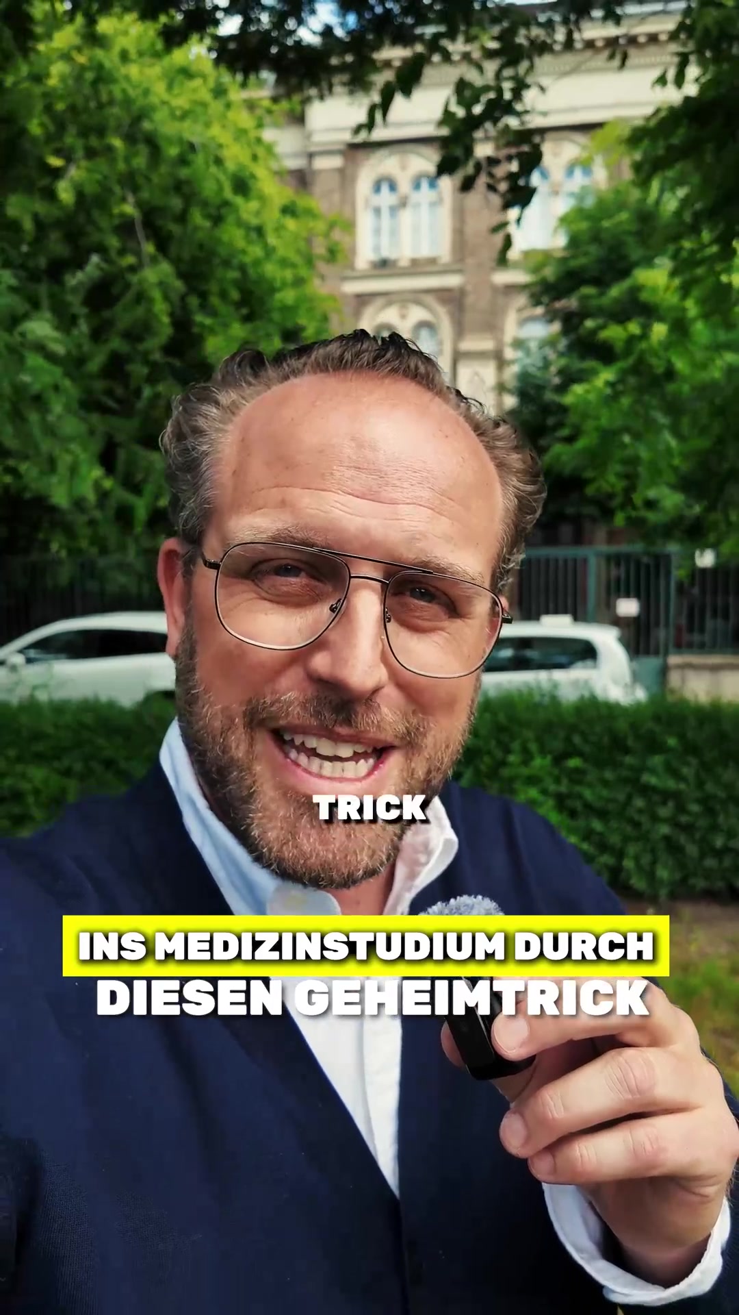 Standbild aus dem Video über den Weg ins Medizinstudium ohne Top-Abitur