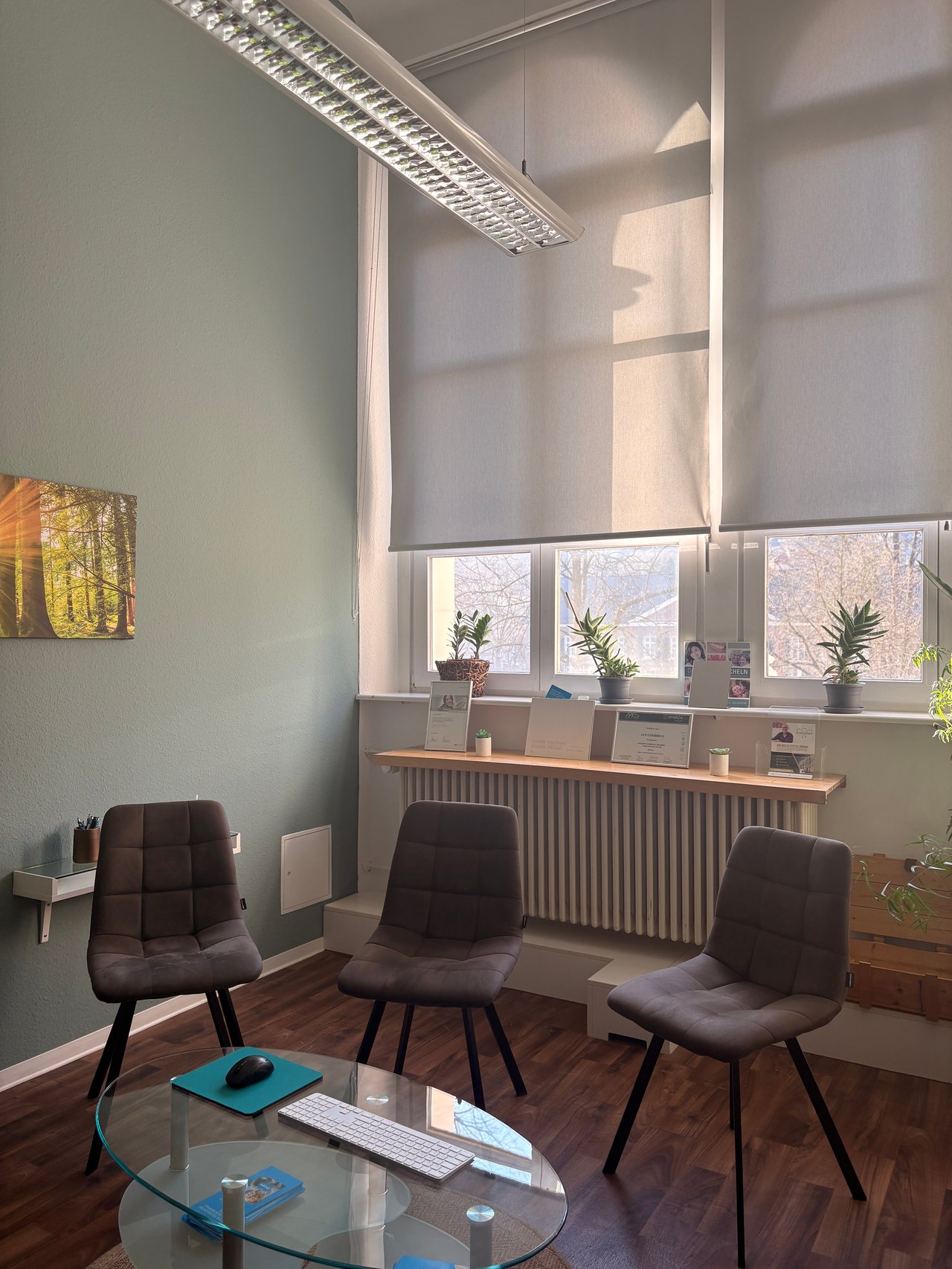 Helles Wartezimmer