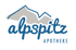 Logo: Lippe-Apotheke, blaues Quadrat mit einer roten Sonne über blauen und grünen Wellen