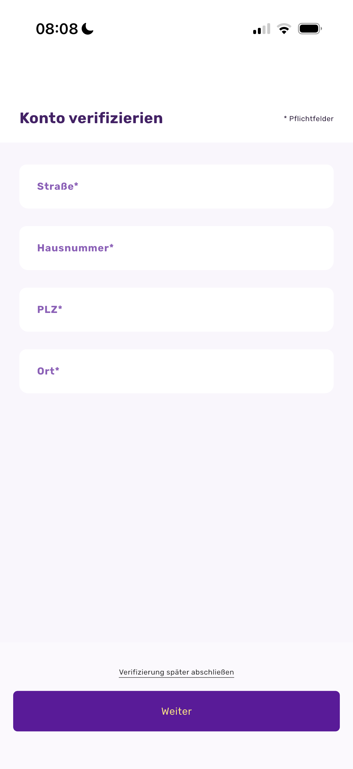 Zweryfikuj konto