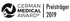 Logo des German Medical Award 2019, Preisträger.