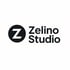 Zelino Studio Logo: Weißes Z in schwarzem Kreis, daneben Text "Zelino Studio" in Schwarz.