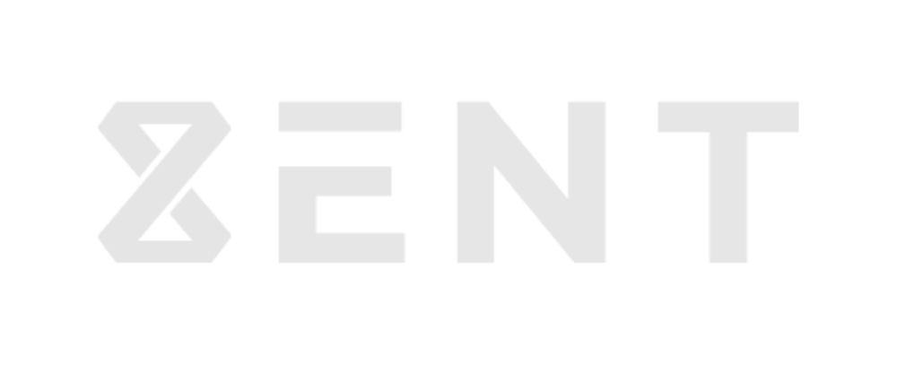 Grünes Logo mit dem weißen Text "ZENT", wobei das "Z" wie eine Unendlichkeits-Schleife geformt ist.