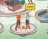 Mann und Frau schütteln Hände, umgeben von Icons für Strom, Gas und Wasser, mit Schild "Quickborn" im Hintergrund.