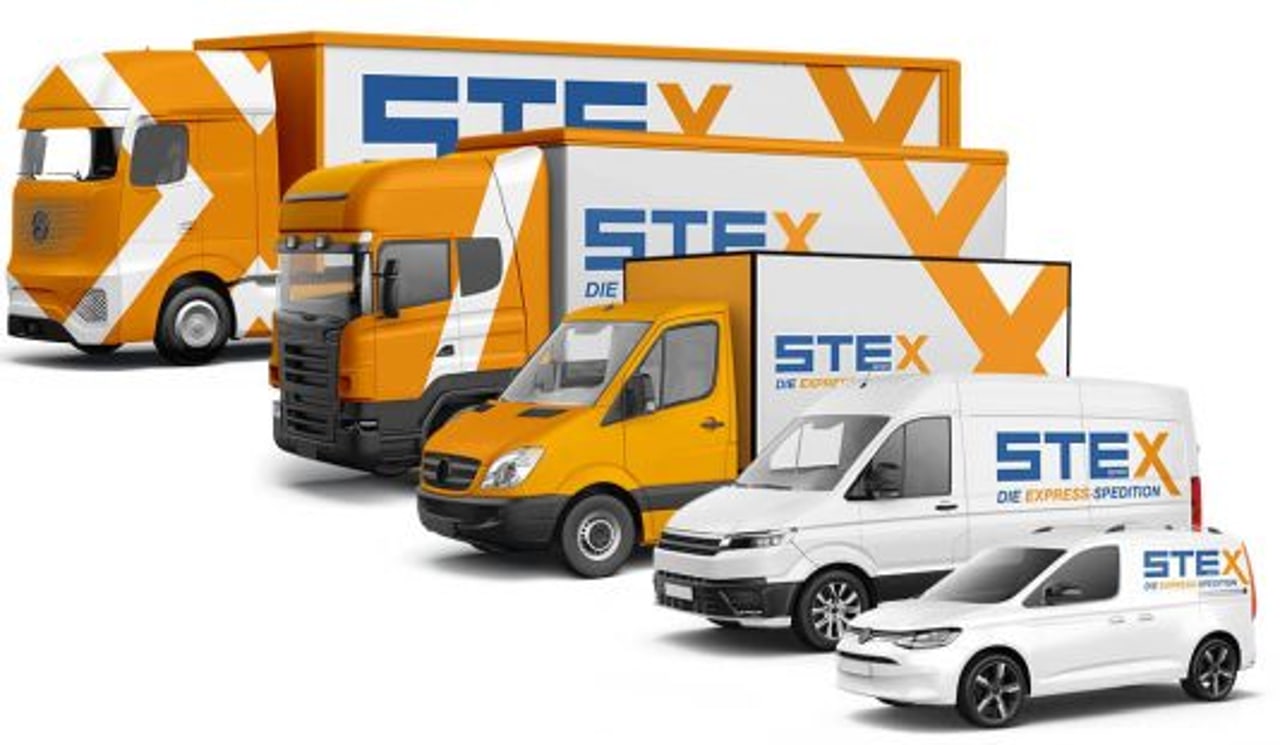 Direkttransport von STEX auf dem Weg zum Empfänger