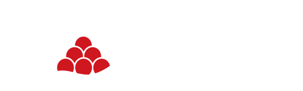 Roter Bollenhut über dem weißen Schriftzug Schwarzwaldperle auf schwarzem Hintergrund.