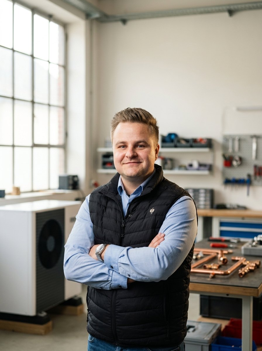 Matthias Niehaus in der Manufaktur