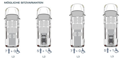 Peugeot Traveller mit Heckausschnitt – Grafik 1