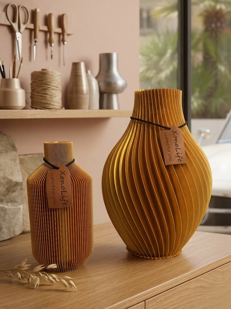 3D-gedruckte Vasen-Editionen