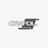 ORAFOL-Logo: Schriftzug ORAFOL in Schwarz und Weiß mit stilisiertem gebogenem Blatt dahinter.