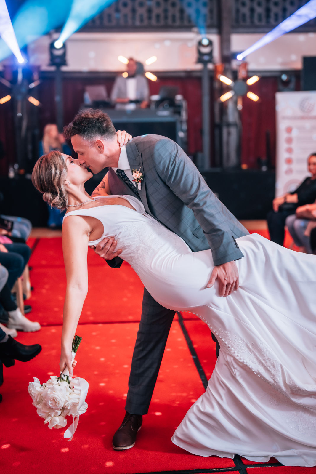 Brautpaar auf der Weddingbeats Messe