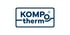 KompoTherm-Logo in Blau auf weißem Hintergrund